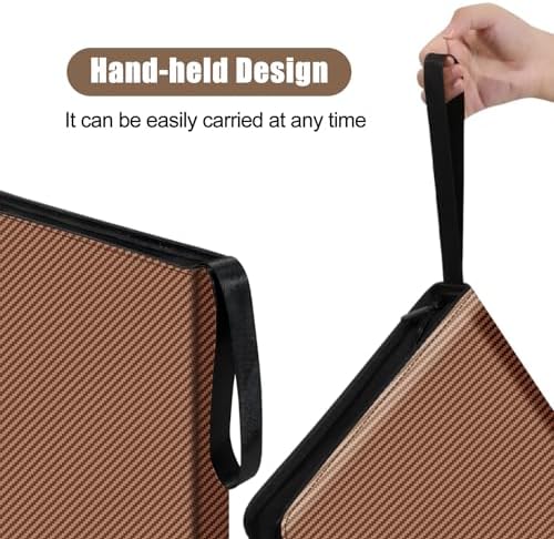 eTone Film Negative Storage Box, PU Leather 3-Ring Binder Album, Gold Foil, 13.18x7.08x1.96 Inch, Velvet Lined for 35mm 120 4x5 8x10 Negatives (Brown) - Image 4