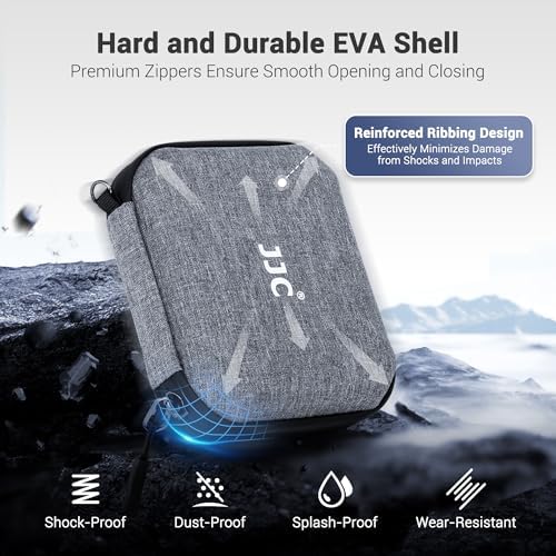 Durable Hard Shell Lens Filter Case Up to 95mm, 4 Lens Filter Holder Bag - Image 2