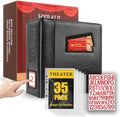 Show-Bill Binder,Large 4” Broadway Play Program Holder,35 Sleeves by HYRAUL