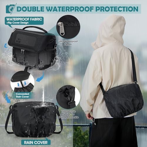 RAINSMORE Camera Bag, DSLR SLR Mirrorless Camera Case for Photographer - Image 5