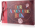 Our Adventure Book Scrapbook Photo Album, Personalized Gifts 10.5*7 by AIPASA