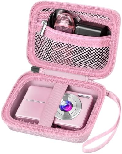 ALKOO Digital Camera Case for CAMKORY, Camera Pouch for KODAK Pixpro -Pink by ALKOO