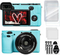 Case for Sony Alpha A6400 A6300, with Screen Protector, Blue by TYUANDOUER