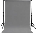 Kate Gray Photography Backdrop Solid Neutral Grey Background for Portrait | Pure Grey Cloth for Headshots, Product Photos, Videos,Parties Photo Booth Professional Photography Studio 8ft×10ft by KateBackdropforPhotography