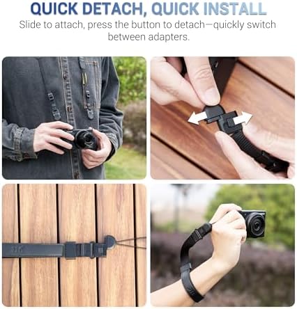 JJC 2Pack Camera Neck Strap Quick Release Buckle Connector for Canon PowerShot G7X Mark III II G5X Mark II Sony ZV-1 RX100 VII VI V IV III Ricoh GR IIIx GR III Leica Q3 Q2 M1 & More Compact Cameras - Image 6
