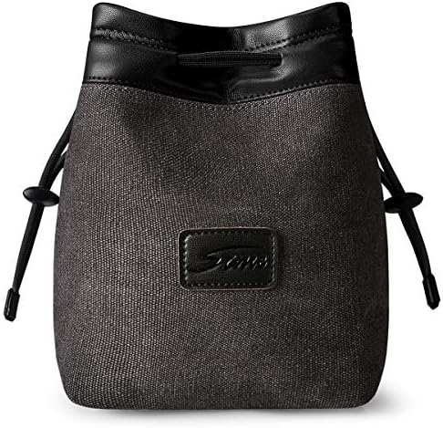 S-ZONE Soft Camera Bag DSLR Insert Handbag Drawstring Lens Case by S-ZONE
