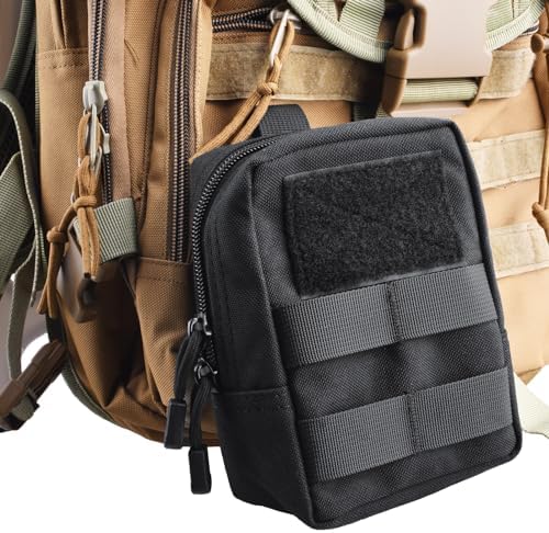 Azarxis Molle Pouches, Tactical Compact EDC Small Utility Pouch Waist Bags Sundries Storage Admin Organize Gear Gadget for Military Backpack - Image 7