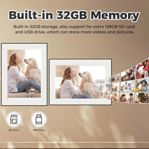 32GB WiFi Digital Picture Frame, 10.1 Inch - Image 4