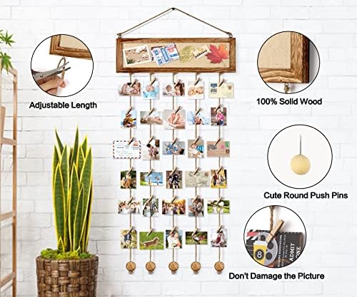 Bikoney Collage Picture Frame with Bulletin Board - Carbonized Black - Image 2