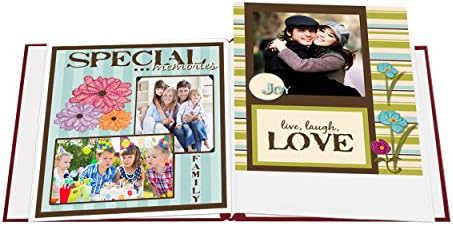 Pioneer Leatherette Post Bound Album 12"X12"-Burgundy - Image 3