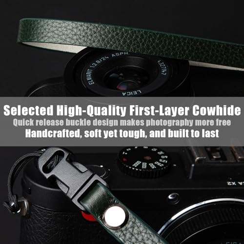 Leather Quick-Release thin camera Shoulder Strap for DSLR SLR - Image 4