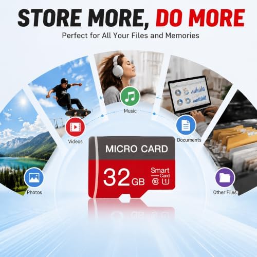2 Pack 32GB Micro SD Card Class10 Memory Card U3 TF Card with Adapter for Smartphones, Tablets, and Cameras - Image 7
