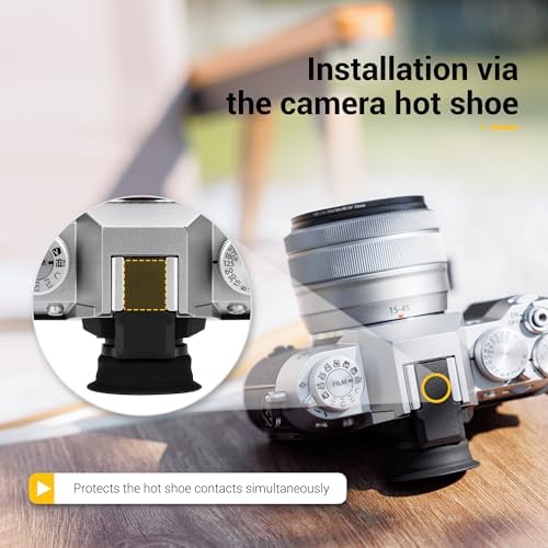 Long Soft Eyecup Eyepiece Viewfinder for Fuji Fujifilm X-T50 XT50 Camera - Image 4