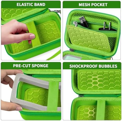 Comecase Digital Camera Case for Kodak PIXPRO FZ45 FZ55, Grass Green - Image 4