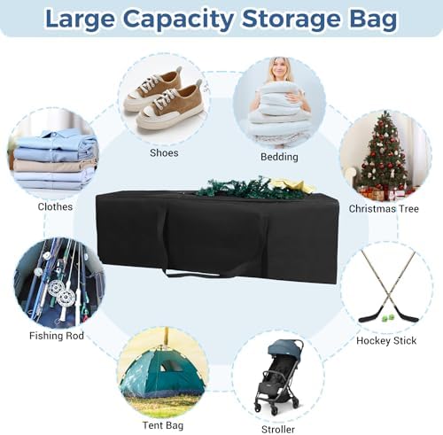 COOLBEBE 56" Sports Duffle Bag - 216L Extra Large Travel Duffel Luggage Bag - Image 6