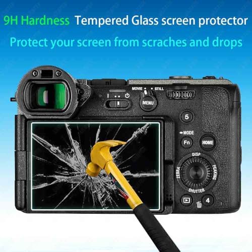 ULBTER Screen Protector for Sony FX2 Camera & Hot Shoe Cover [3+2 Pack] - Image 3
