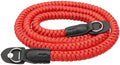 Paracord Woven Camera Neck Shoulder Strap Belt Hand Compatible with Canon Nikon Sony Olympus Pentax Fujifilm Panasonic SLR DSLR Digital Mirrorless Cameras 42 inch Red by HITHUT