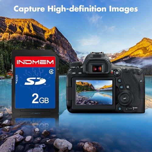 INDMEM 5 Pack SD Card 2GB Class 4 Flash Memory Card 2G SLC Stanard Secure Digital Cards - Image 7