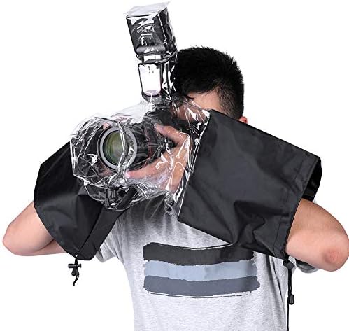 Pilipane Professional Watertight Camera Rain Cover Protector for DSLR Camera Flashlight, Camera Protector Rain Cover, Camera Accessories for Photography Rain Gear - Image 4