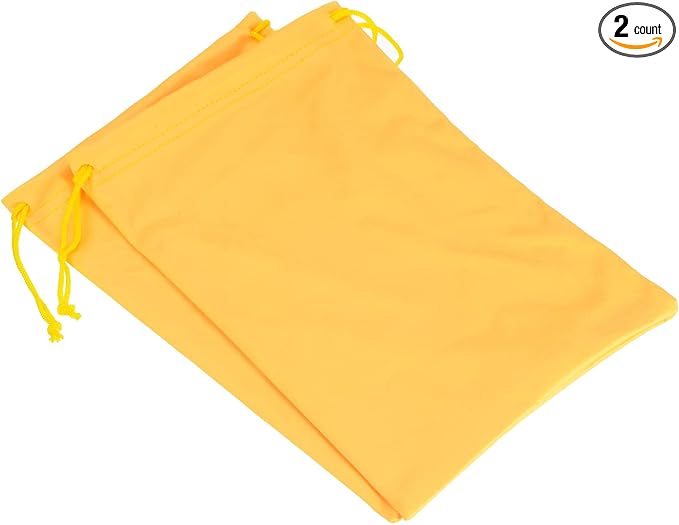 PATIKIL Ski Goggle Bag Microfiber Snow Goggles Case Cover Soft Storage Sleeve Drawstring Pouch by PATIKIL
