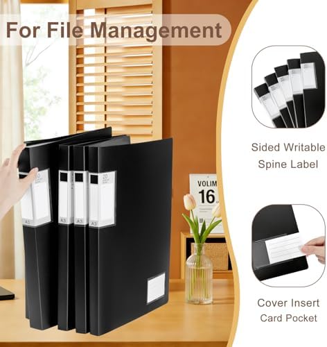 2 Pcs Art Portfolio Folder A3, Diamond Art Storage Book, 60 Pockets - Image 5