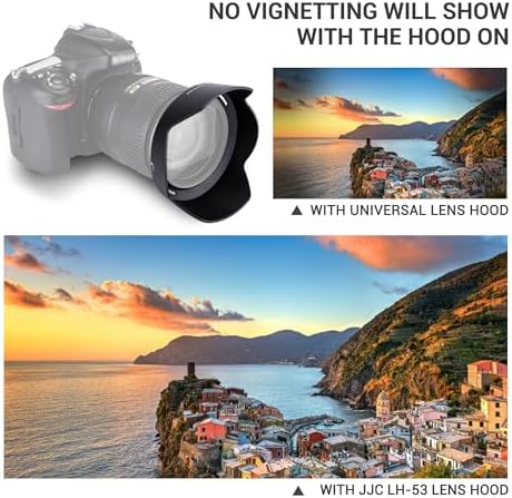 HB-53 Lens Hood Cover for Nikon NIKKOR AF-S NIKKOR 24-12mm f/4G ED VR Lens - Image 6