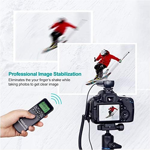 PHOLSY Camera Timer Remote Release Control with Intervalometer for Nikon - Image 6