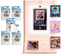 HP Sprocket Photo Booth Machine Instant Color Photo Printer (Pink) Paper Bundle + Zink 3.5 x 4.25” Zink Sticky-Backed Photo Paper (510 Sheets) by Unknown