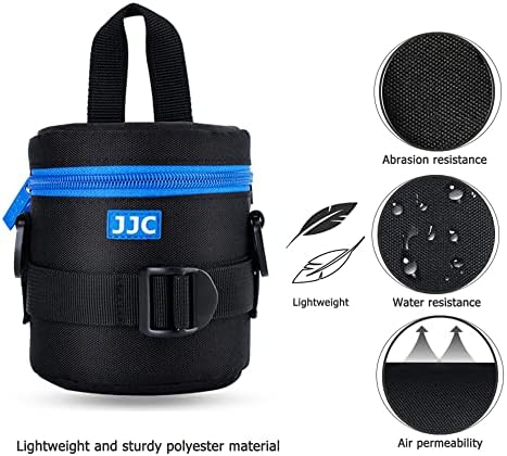 Camera Lens Case Bag for Canon RF-S 18-150mm EF 50mm f/1.8 Below 2.95x3.9" - Image 2