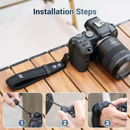 JJC Camera Hand Wrist Strap for Sony ZV-1 ZV-1F ZV-E1 RX100 VII, Ricoh GRIV - Image 7