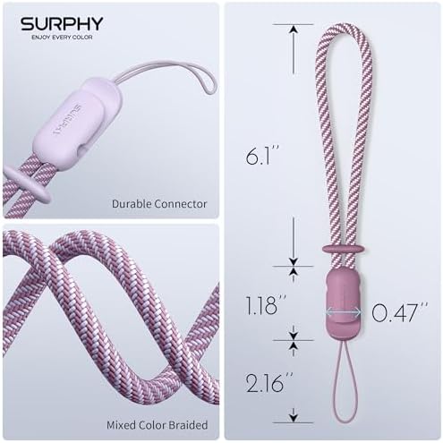 SURPHY 2 Pack Phone Lanyard, Phone Wrist Strap for Case, Camera Wrist Strap - Image 5