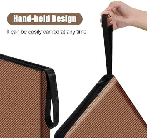 eTone Film Negative Storage Album, Black PU Leather, 50 35mm Acid-Free Sleeves, Triple Ring Binder Box, 13.18x7.08x1.96 Inch (Brown) - Image 4
