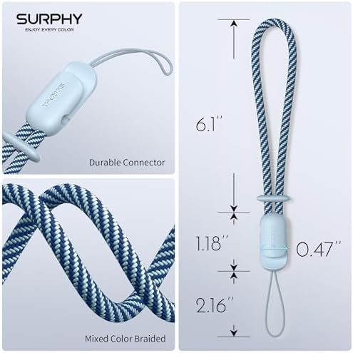 SURPHY 2 Pack Phone Lanyard, Phone Wrist Strap for Case, Camera Wrist Strap - Image 5