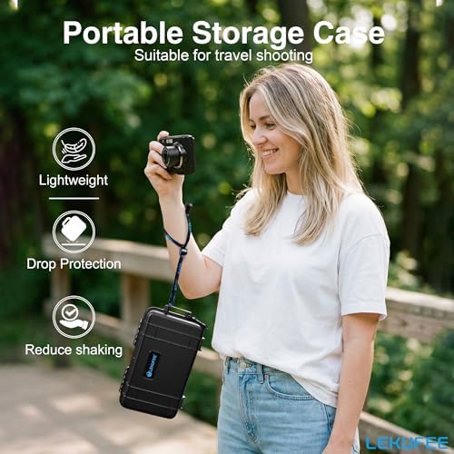 Lekufee Waterproof Hard Case for Kodak PIXPRO FZ55 / FZ45 Camera - Image 5