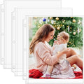 MaxGear 30 Pack 8x10 Photo Sleeves for 3 Ring Binder (60 Pictures),1 Pocket by MaxGear