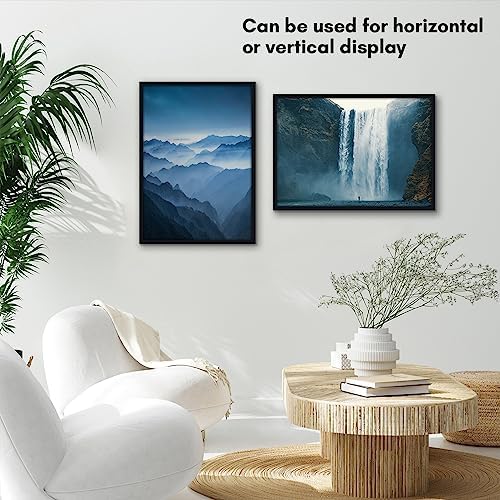 Americanflat 14x20 Poster Frame - Slim Molding - Black - Image 4