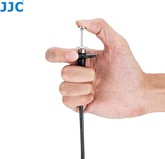 JJC 40cm Black Mechanical Cable Shutter Threaded Release with Bulb-Lock for Fujifilm X10 X20 X30 X100s X100t X-Pro1 X-Pro2 X-E1 X-E2, Leica M6 M7 M8, Nikon Df F4 FM2 F3 FE FM3a F80 - Image 7