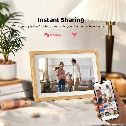 Digital Picture Frame, frameo 10.1 inch smart WiFi Digital Photo Frame - Image 2