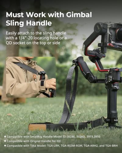 SmallRig Weight-Reducing Shoulder Strap Compatible Sling Handle for DJI - Image 2