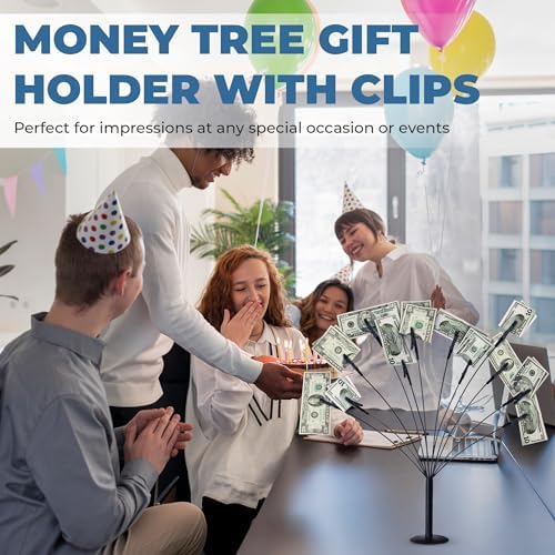 Gift Card Tree Holder to Hold Gift Cards, Lottery Tickets, Photos, Money - Image 5