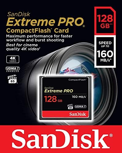 SANDISK 128GB Extreme PRO CompactFlash Memory Card, UDMA 7 - Image 4
