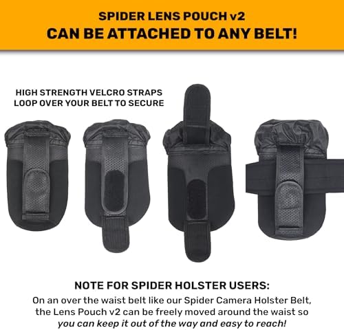 Spider Holster SpiderPro Camera Lens Pouch V2, Fits 70-200mm f/2.8 Lens - Image 4