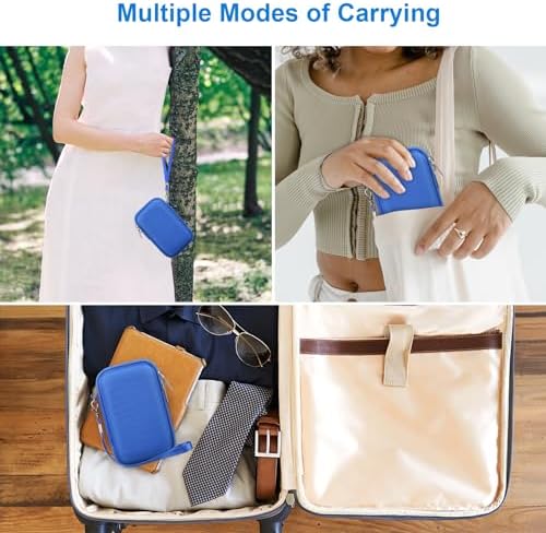 Canboc Carrying Case for KODAK EC35/ KODAK EKTAR H35 Film Camera, Blue - Image 3