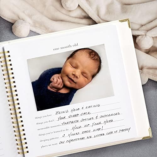 Keepsake Baby Memory Book for Boys and Girls - Timeless First 5 Year Book - Image 2