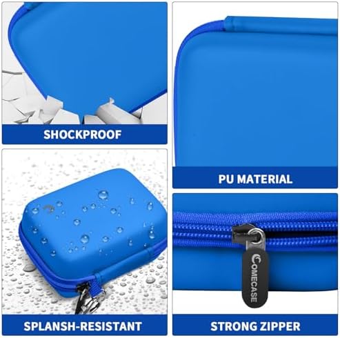 Comecase Digital Camera Case for Kodak PIXPRO FZ55/FZ45, Blue - Image 3