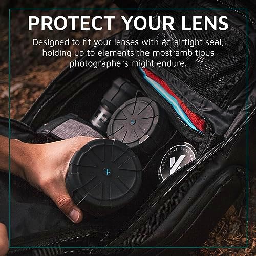 KUVRD Universal Lens Cap v1 - Silicone Camera Lens Protector, Single - Image 2