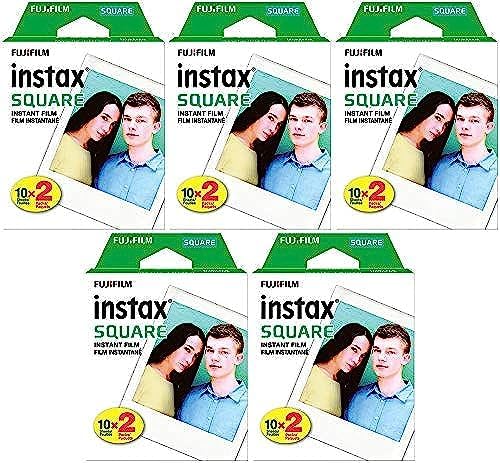 Fujifilm Square Instant Film 10 Pack (100 exposures) for SQ1 by FUJIFILM