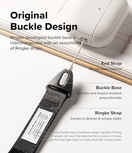 Ringke Phone Lanyard [Lanyard Strap Lettering Black 3] for Camera - Image 6