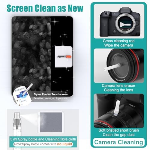 VICHYIE 32 in 1 Multi-Function Cleaning Kit for Electronic Devices (White) - Image 5