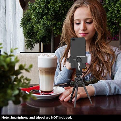 NEEWER Smartphone Holder Phone Tripod Mount Compatible with iPhone Android - Image 4